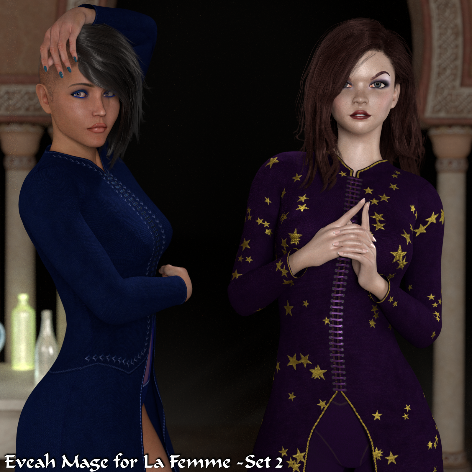 Ice Arcane Eveah Mage for LaFemme by N/A