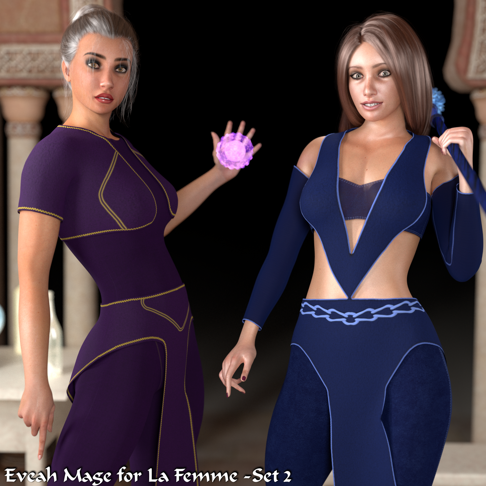 Ice Arcane Eveah Mage for LaFemme by N/A