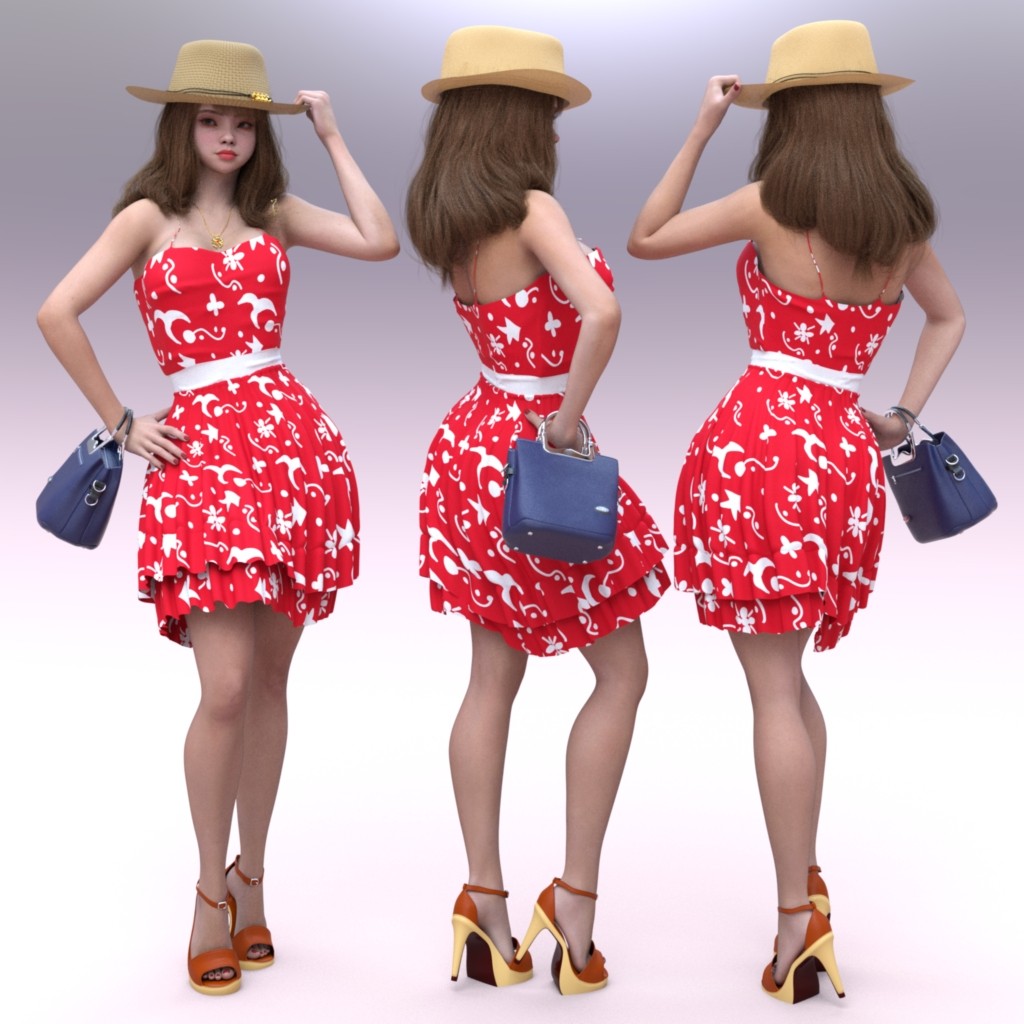 Angel Summer Set Genesis 9 Female by N/A
