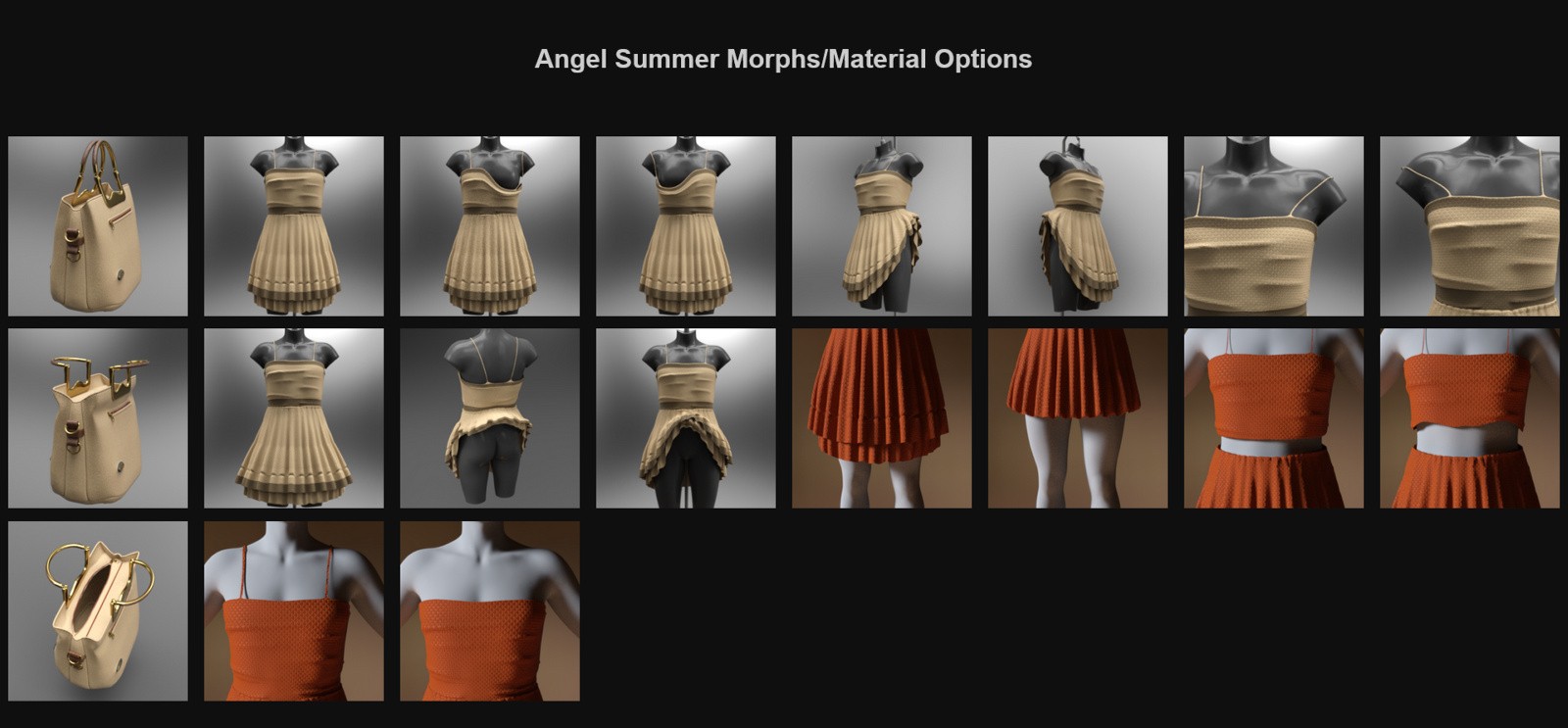 Angel Summer Set Genesis 9 Female by N/A