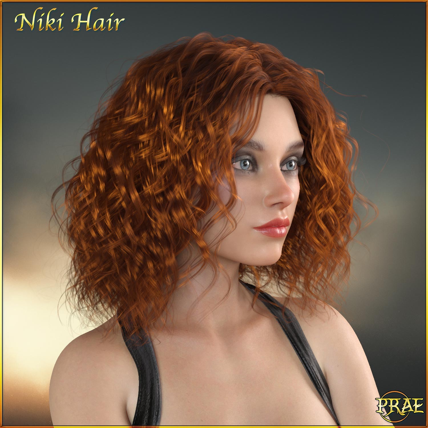 Prae-Niki Hair For G8/G9 Daz by N/A