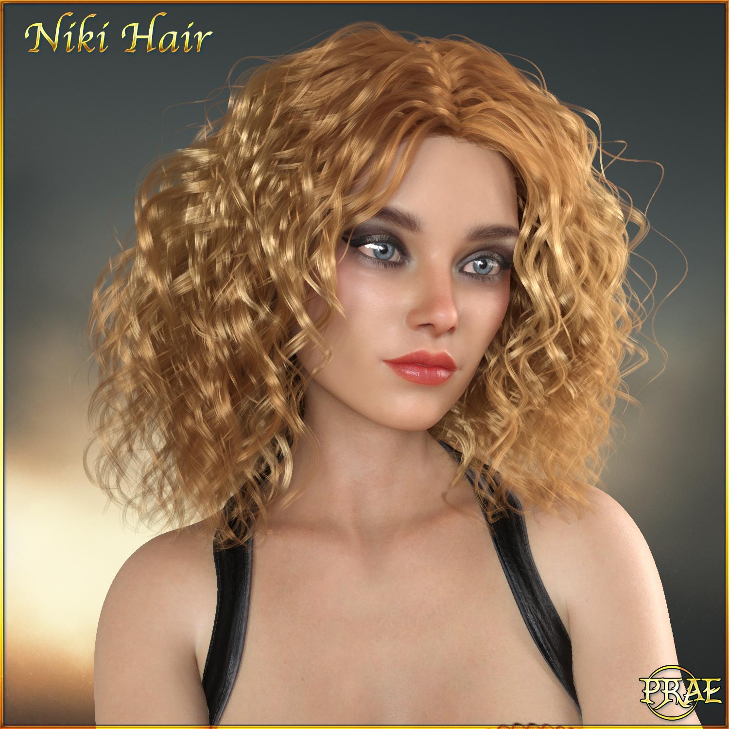 Prae-Niki Hair For G8/G9 Daz by N/A