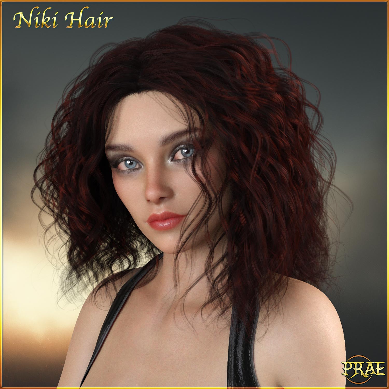 Prae-Niki Hair For G8/G9 Daz by N/A