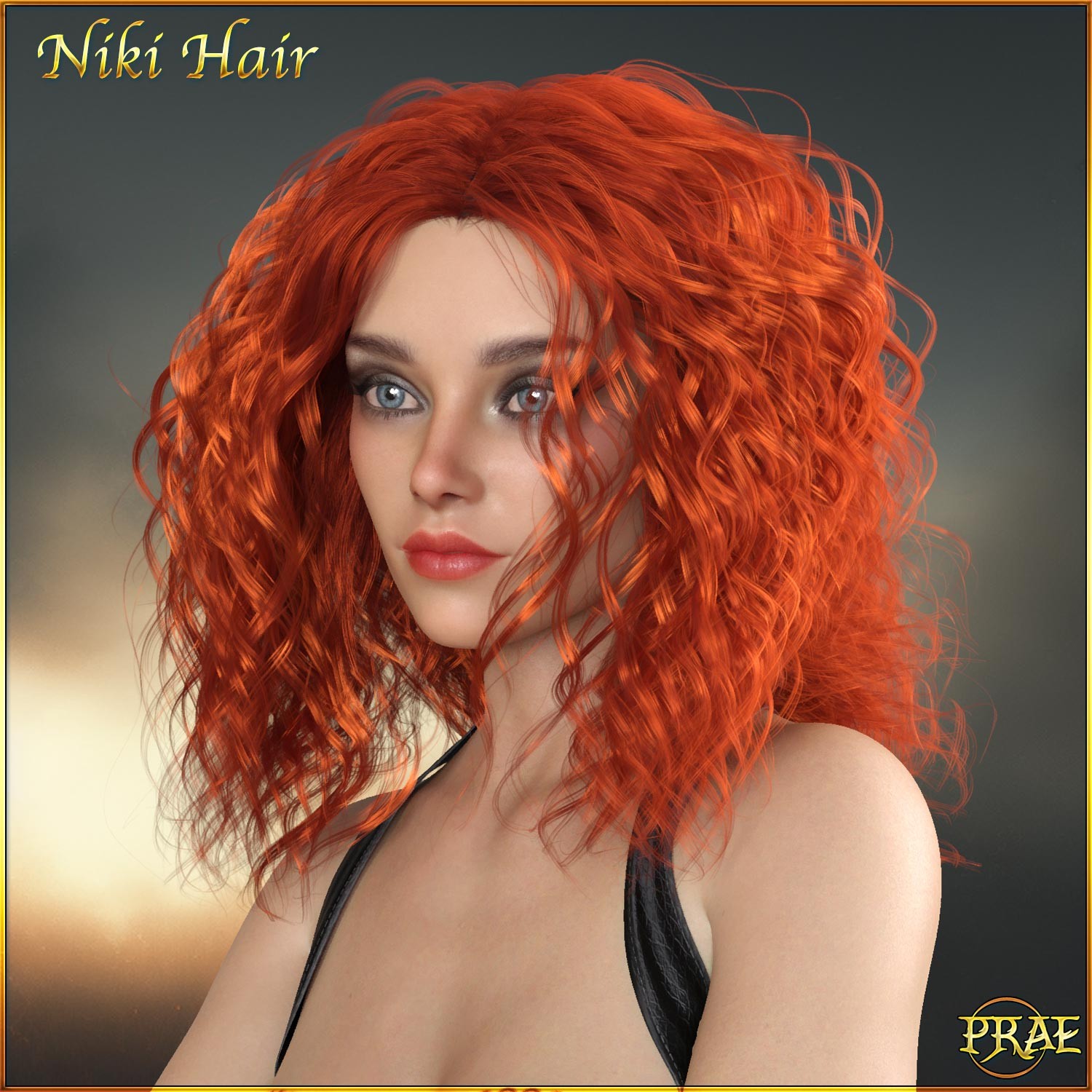 Prae-Niki Hair For G8/G9 Daz by N/A