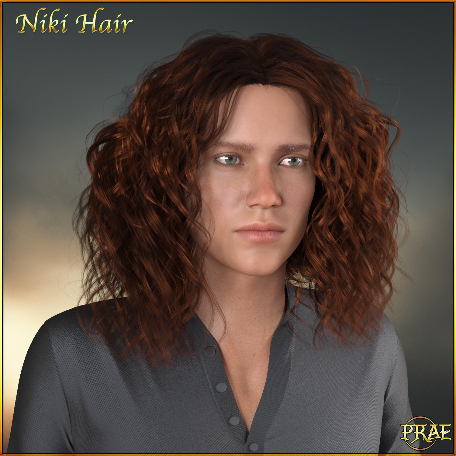 Prae-Niki Hair For G8/G9 Daz by N/A