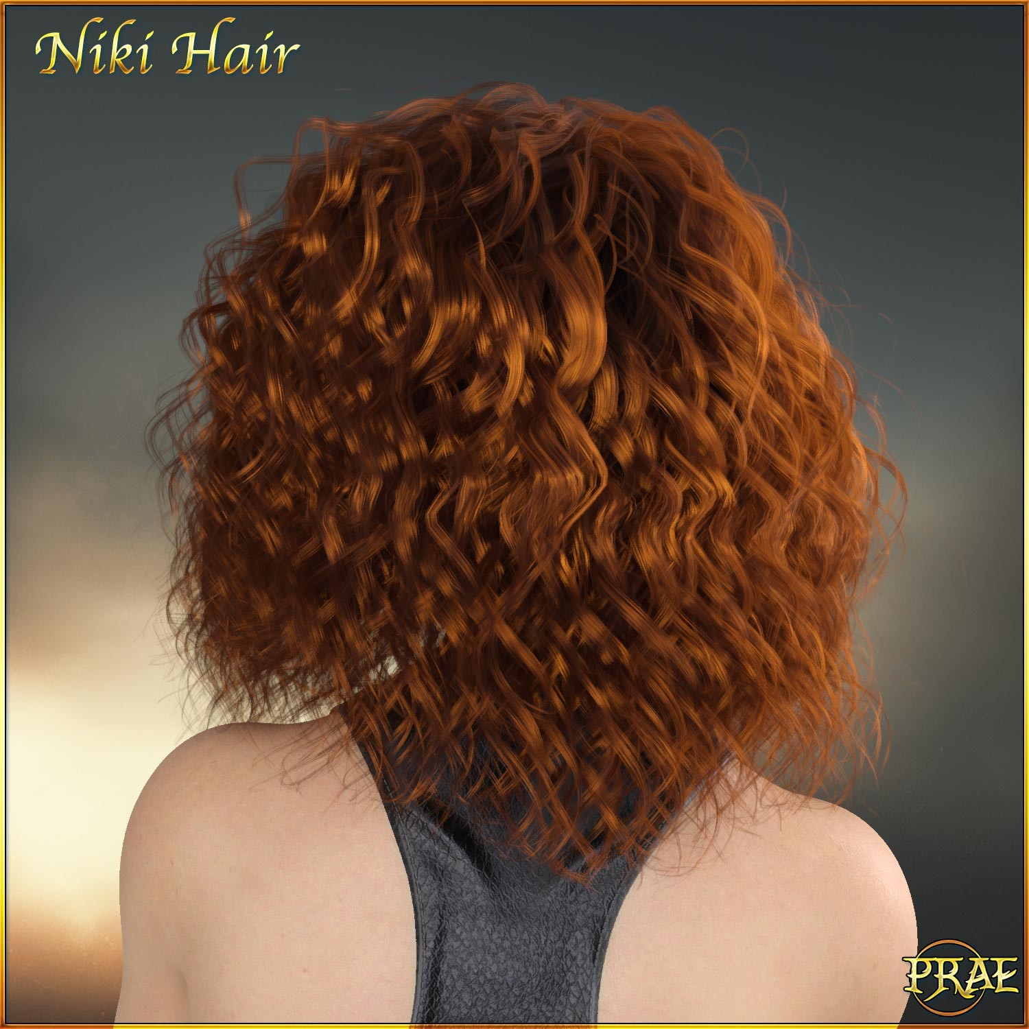 Prae-Niki Hair For G8/G9 Daz by N/A