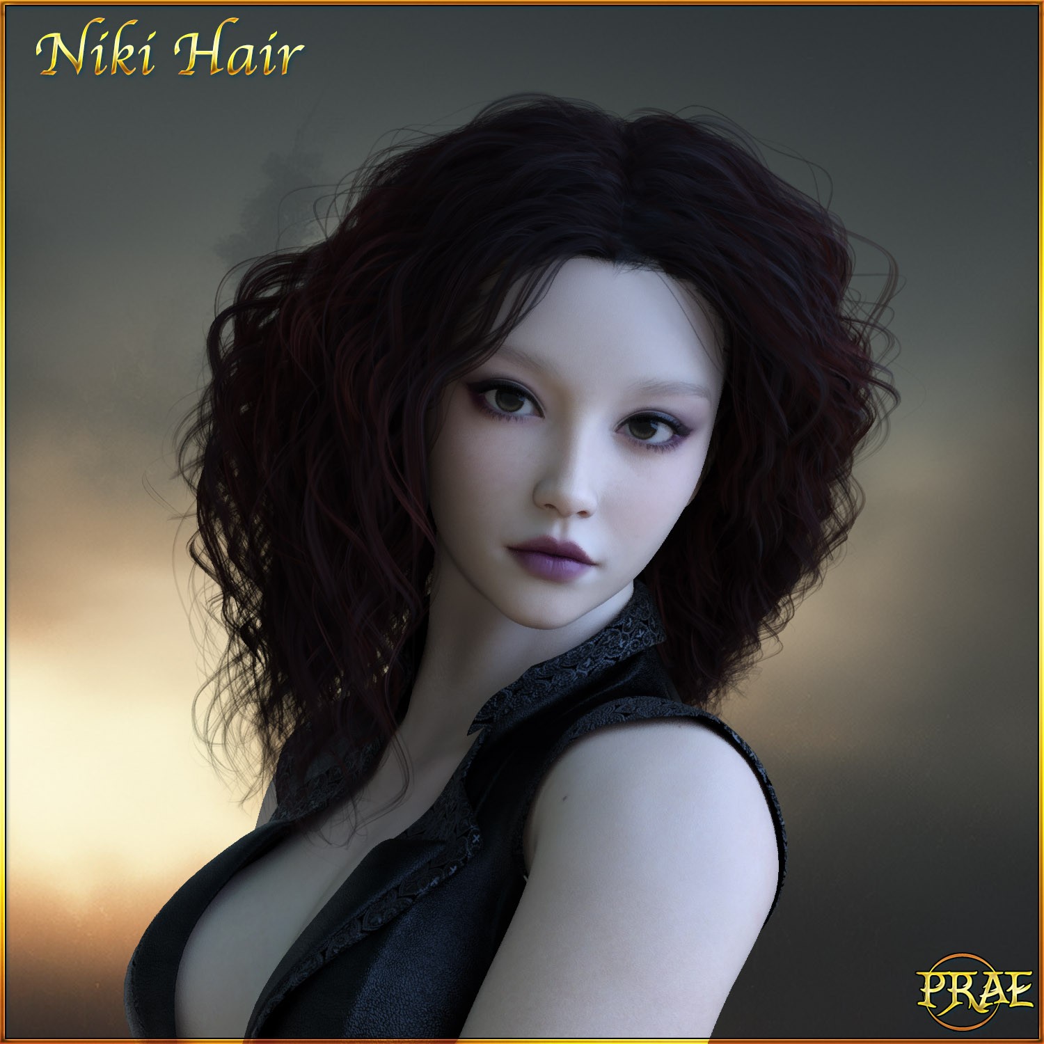 Prae-Niki Hair For G8/G9 Daz by N/A