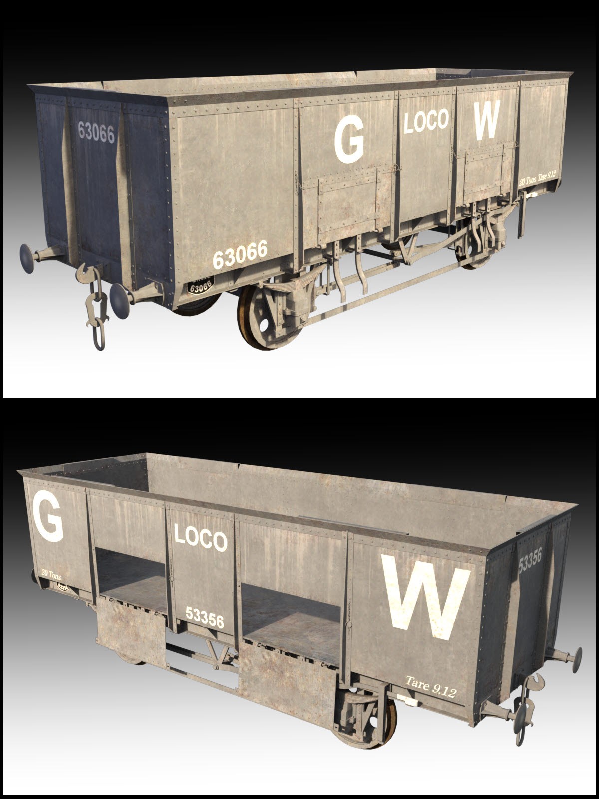20 Ton Coal Wagon by N/A