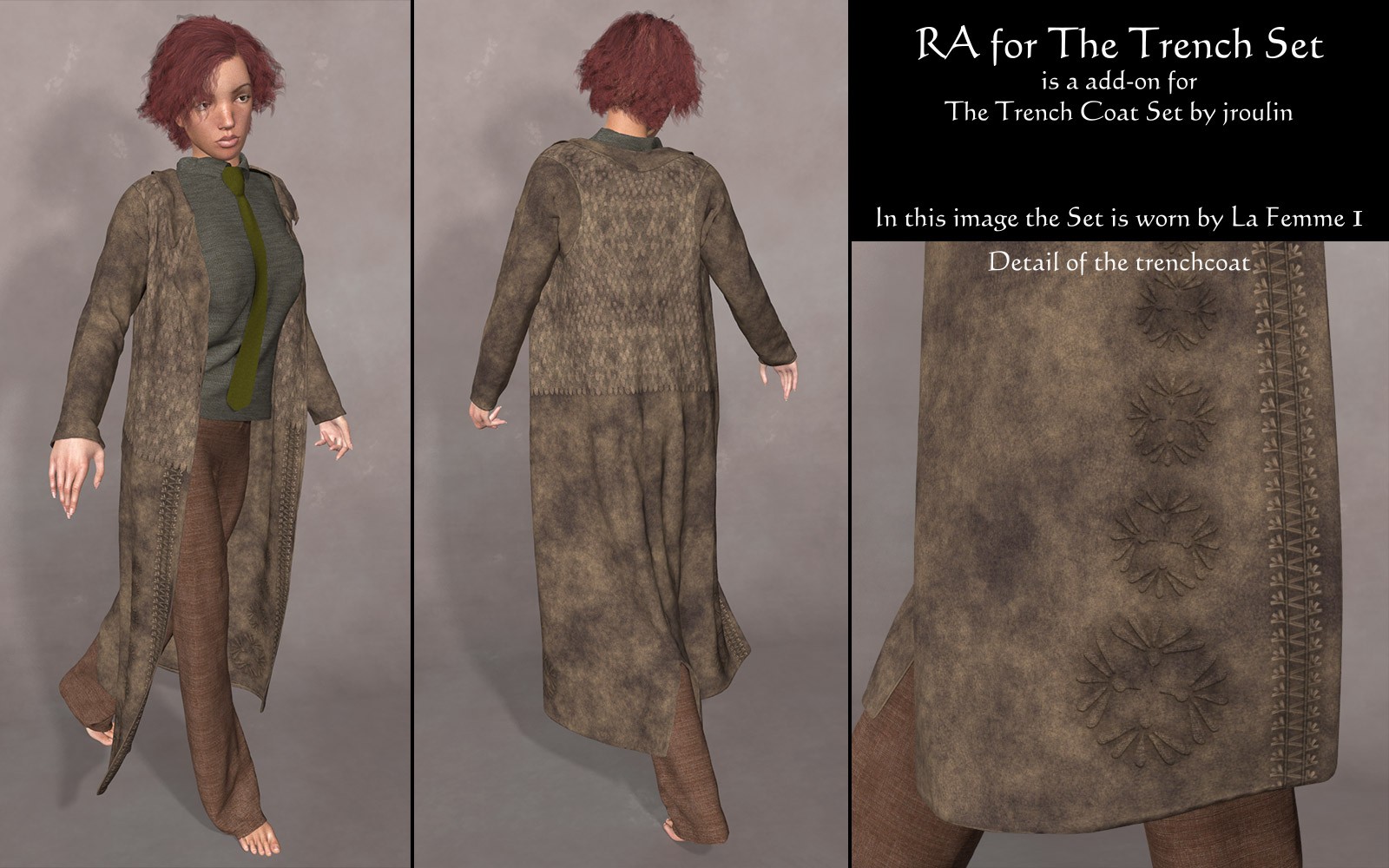 RA for The Trench Coat Set by N/A