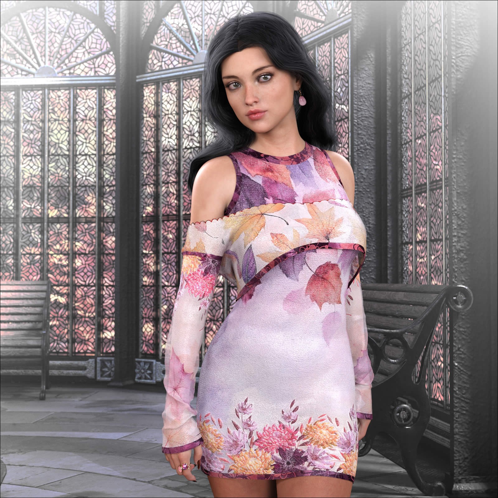 Aster for the Fall Dress 2 by N/A