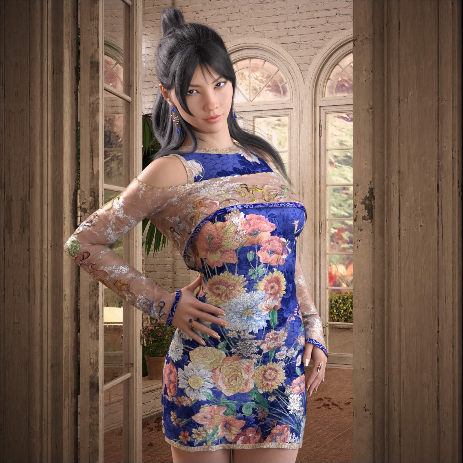 Aster for the Fall Dress 2 by N/A