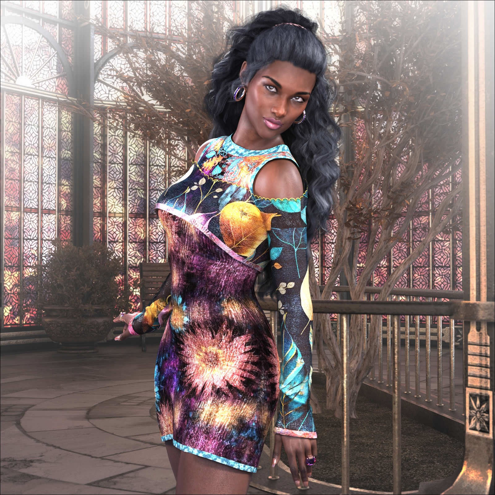 Aster for the Fall Dress 2 by N/A