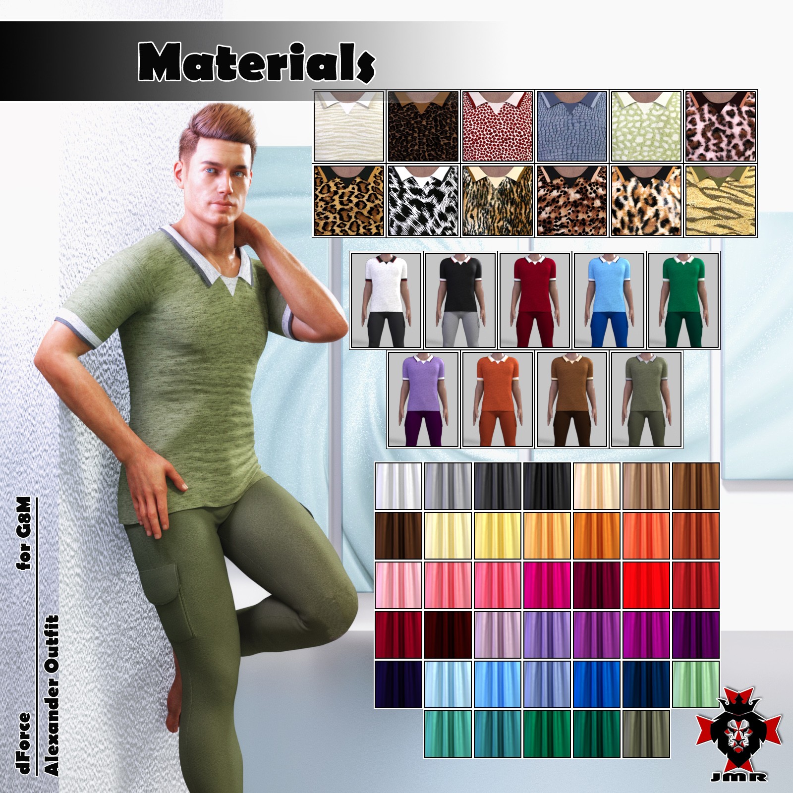 JMR dForce Alexander Outfit G8M by N/A