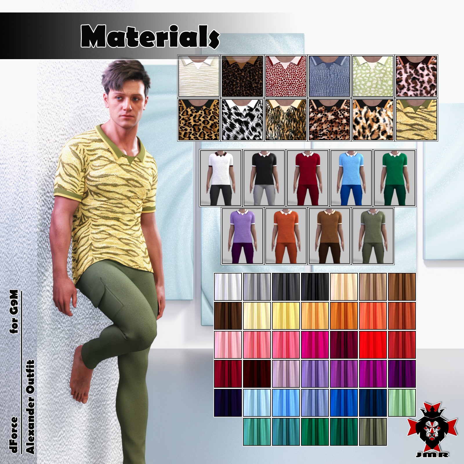 JMR dForce Alexander Outfit G9M by N/A