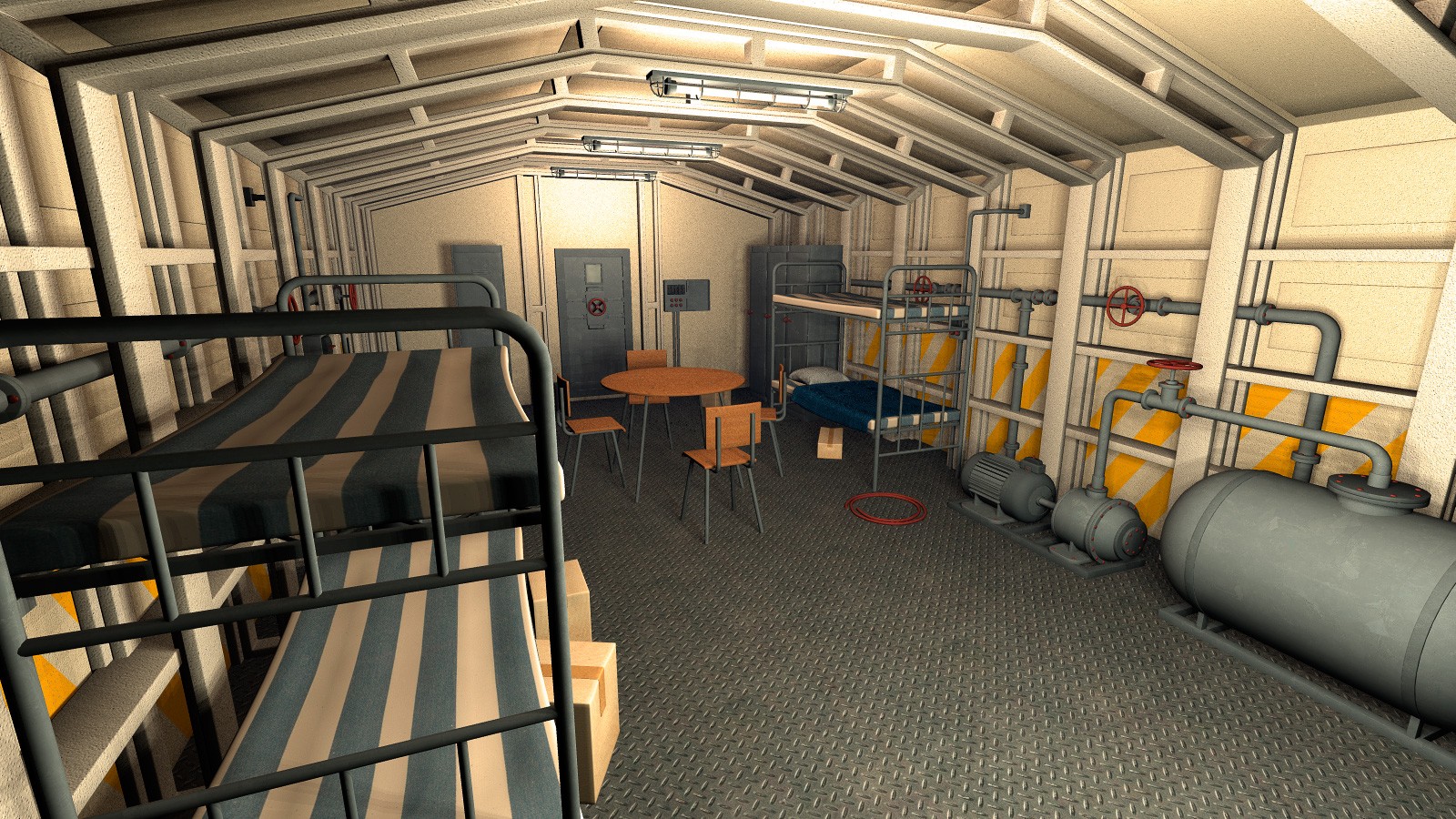 Underground bunker  for Daz Studio by N/A