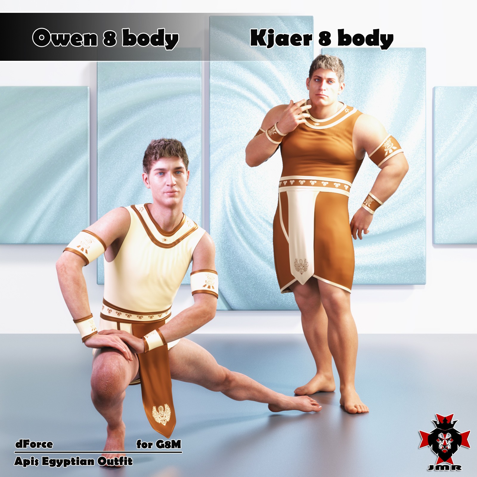 JMR dForce Apis Egyptian Outfit G8M by N/A
