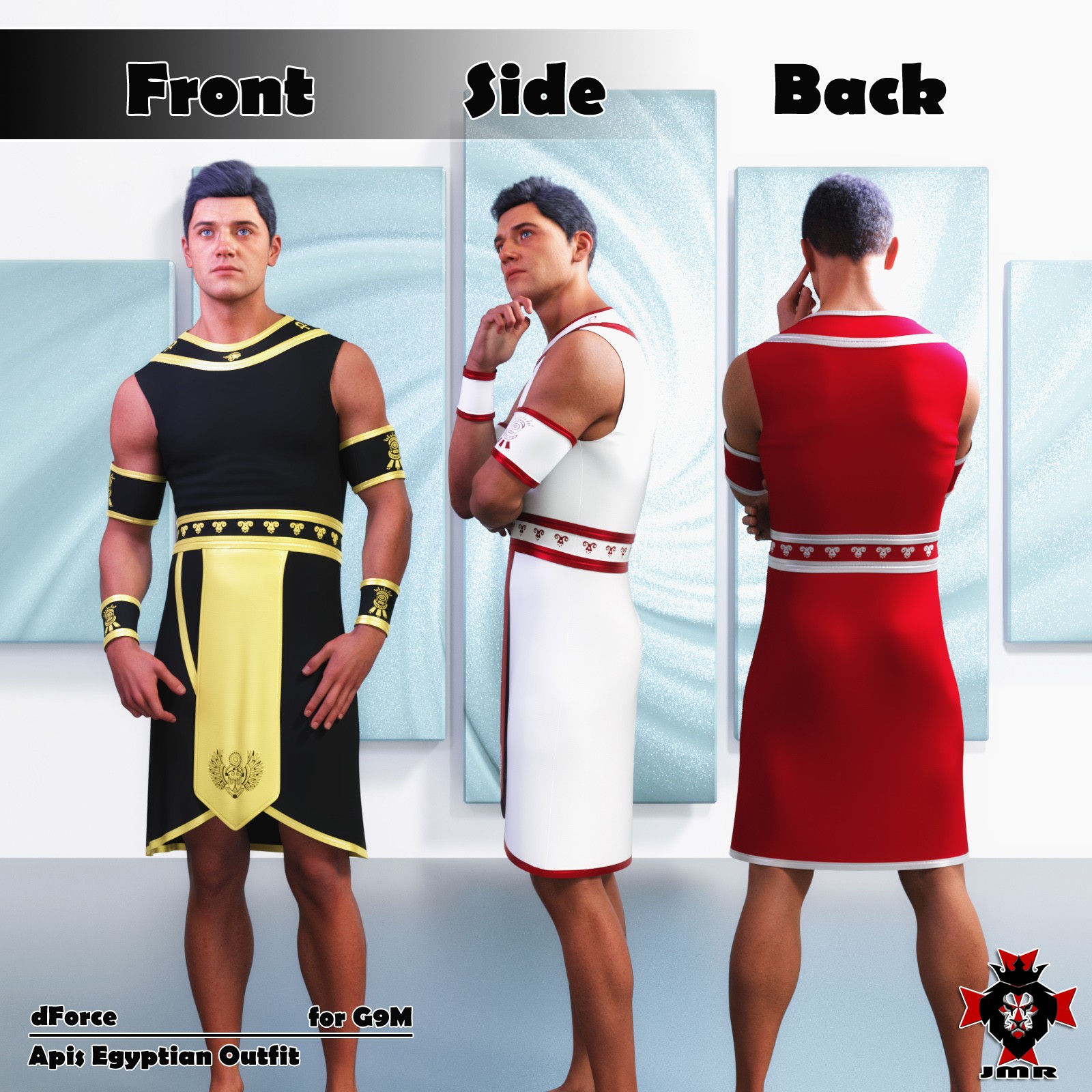 JMR dForce Apis Egyptian Outfit G9M by N/A