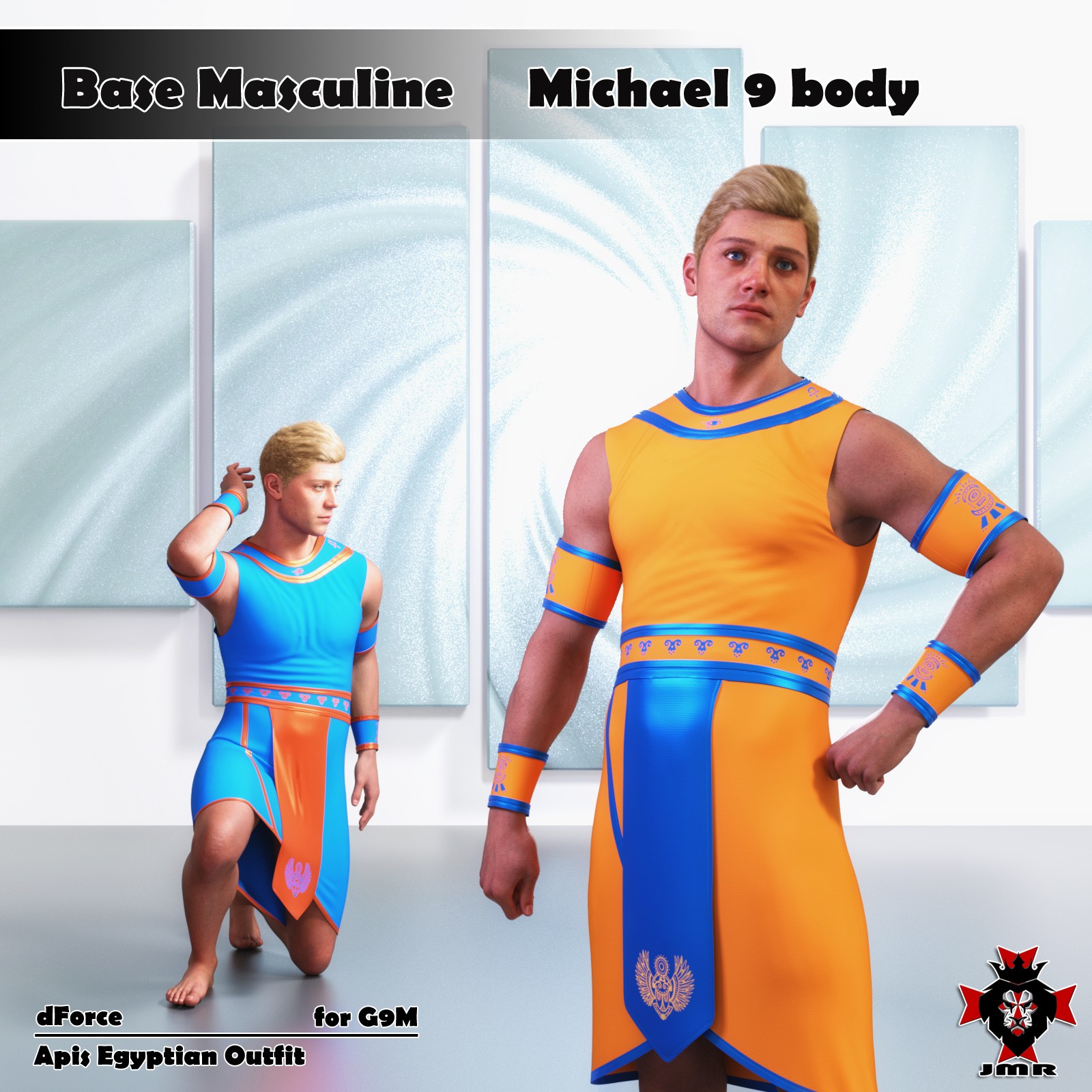 JMR dForce Apis Egyptian Outfit G9M by N/A