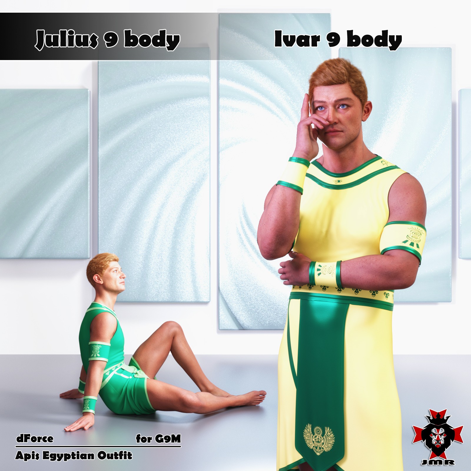 JMR dForce Apis Egyptian Outfit G9M by N/A
