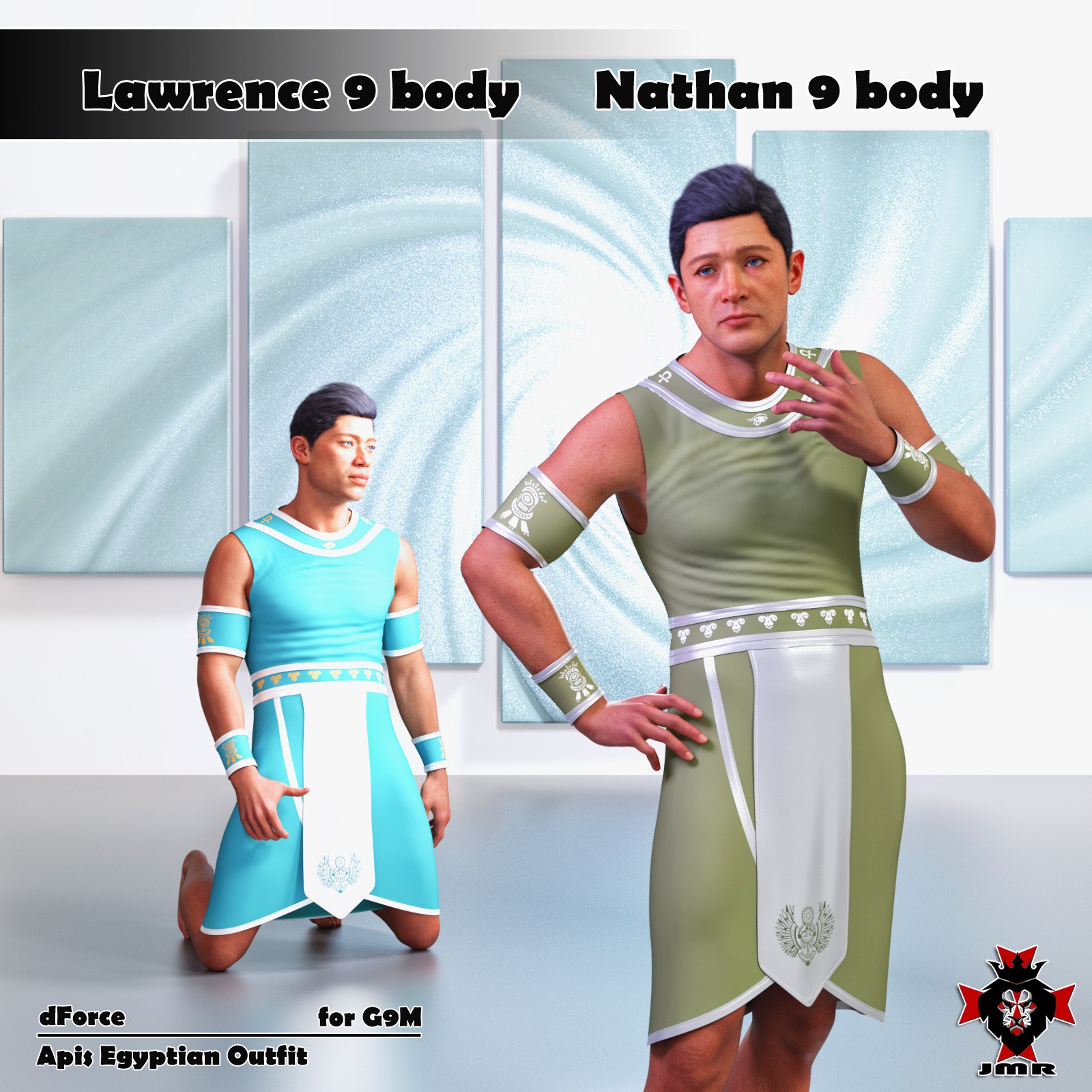 JMR dForce Apis Egyptian Outfit G9M by N/A