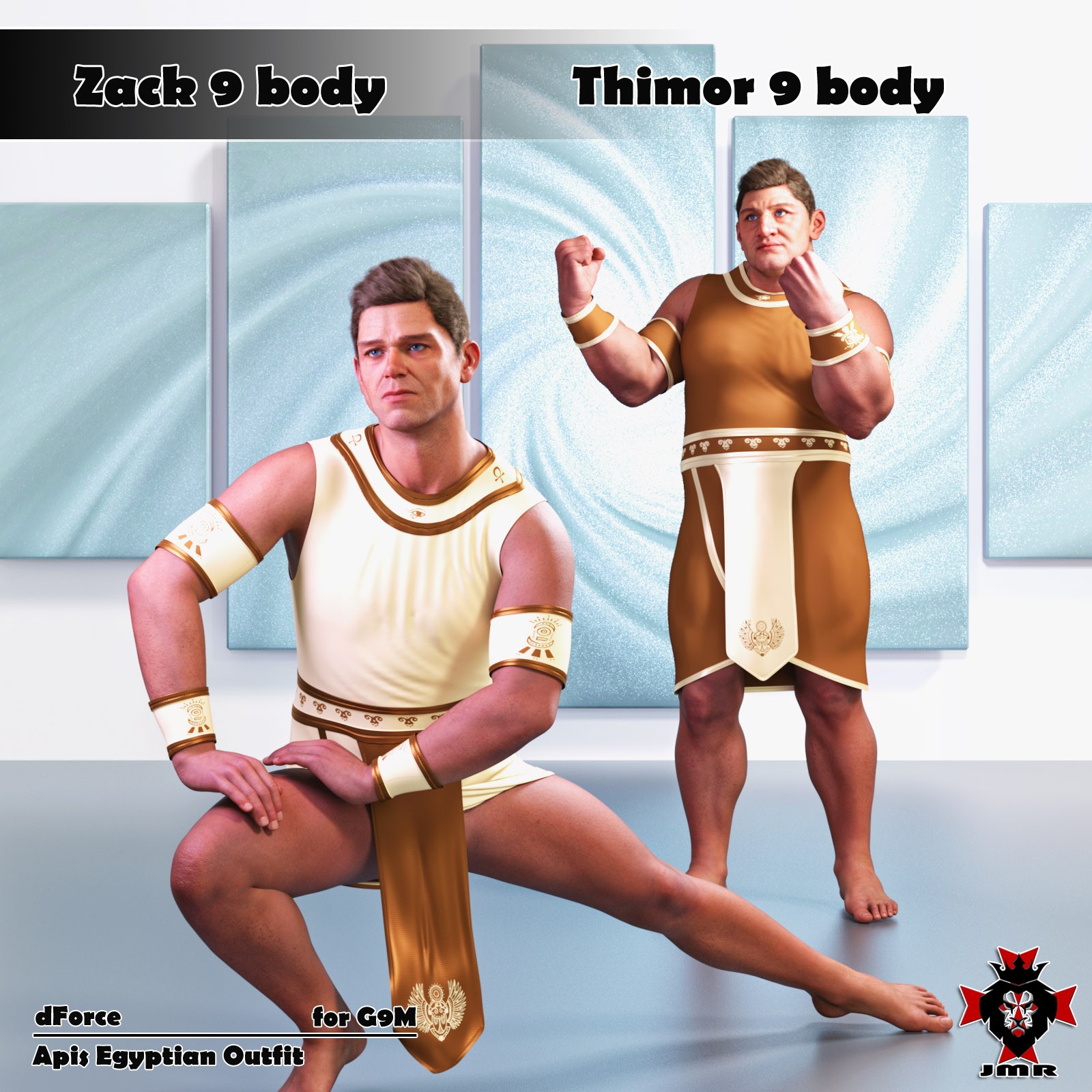 JMR dForce Apis Egyptian Outfit G9M by N/A