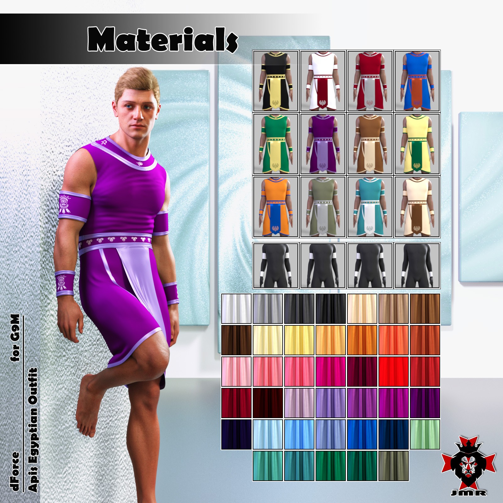 JMR dForce Apis Egyptian Outfit G9M by N/A