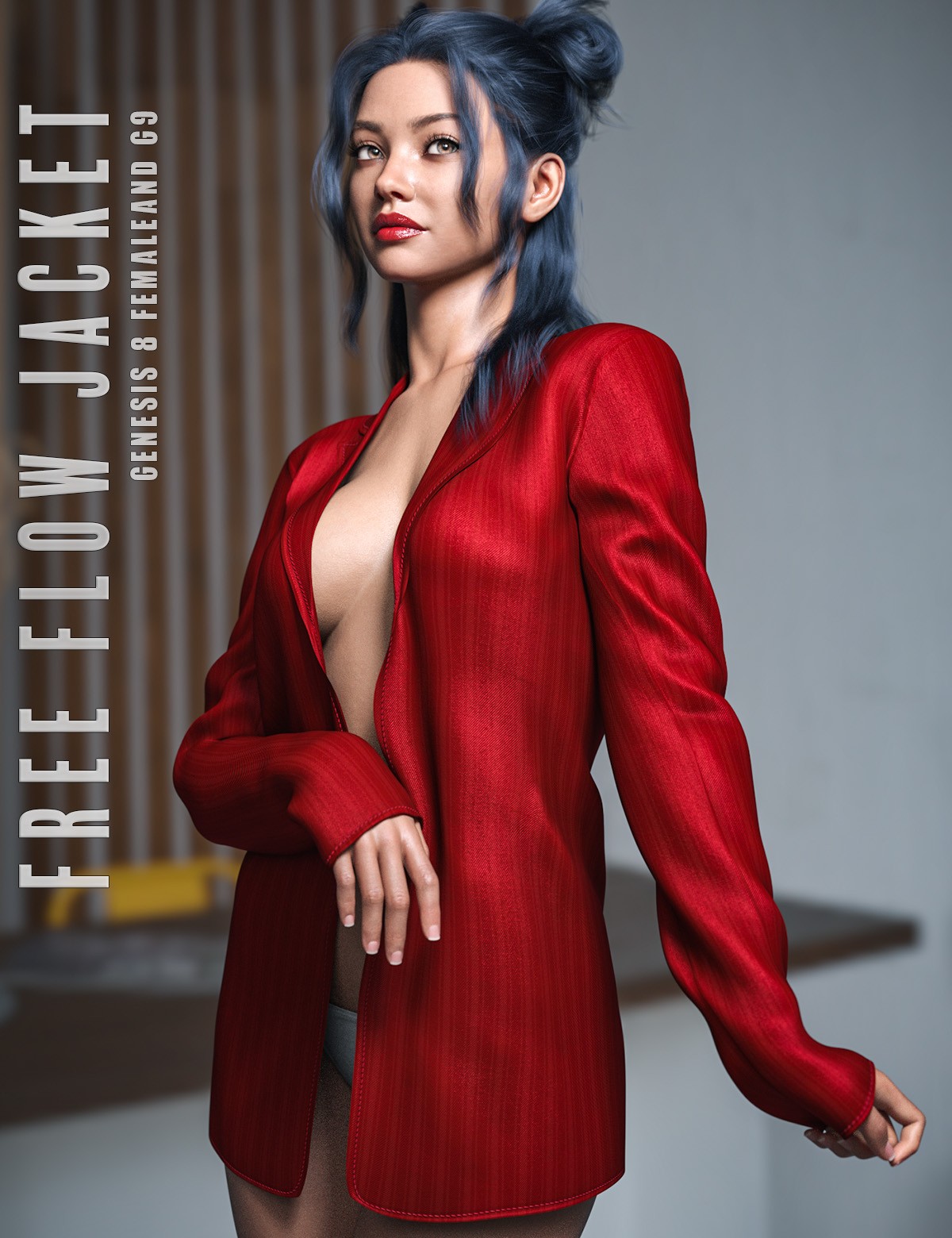 dForce Free Flow Jacket Genesis 8-8.1F and G9 by N/A