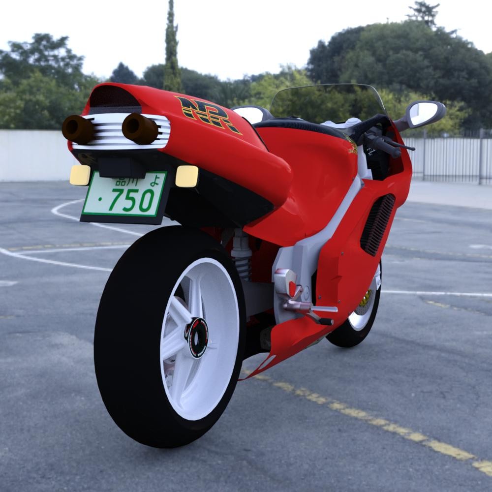 Honda NR for DAZ Studio by N/A