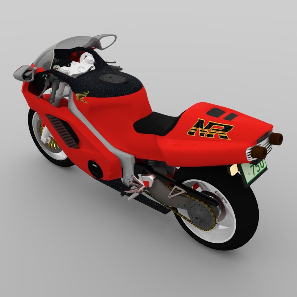 Honda NR for DAZ Studio by N/A