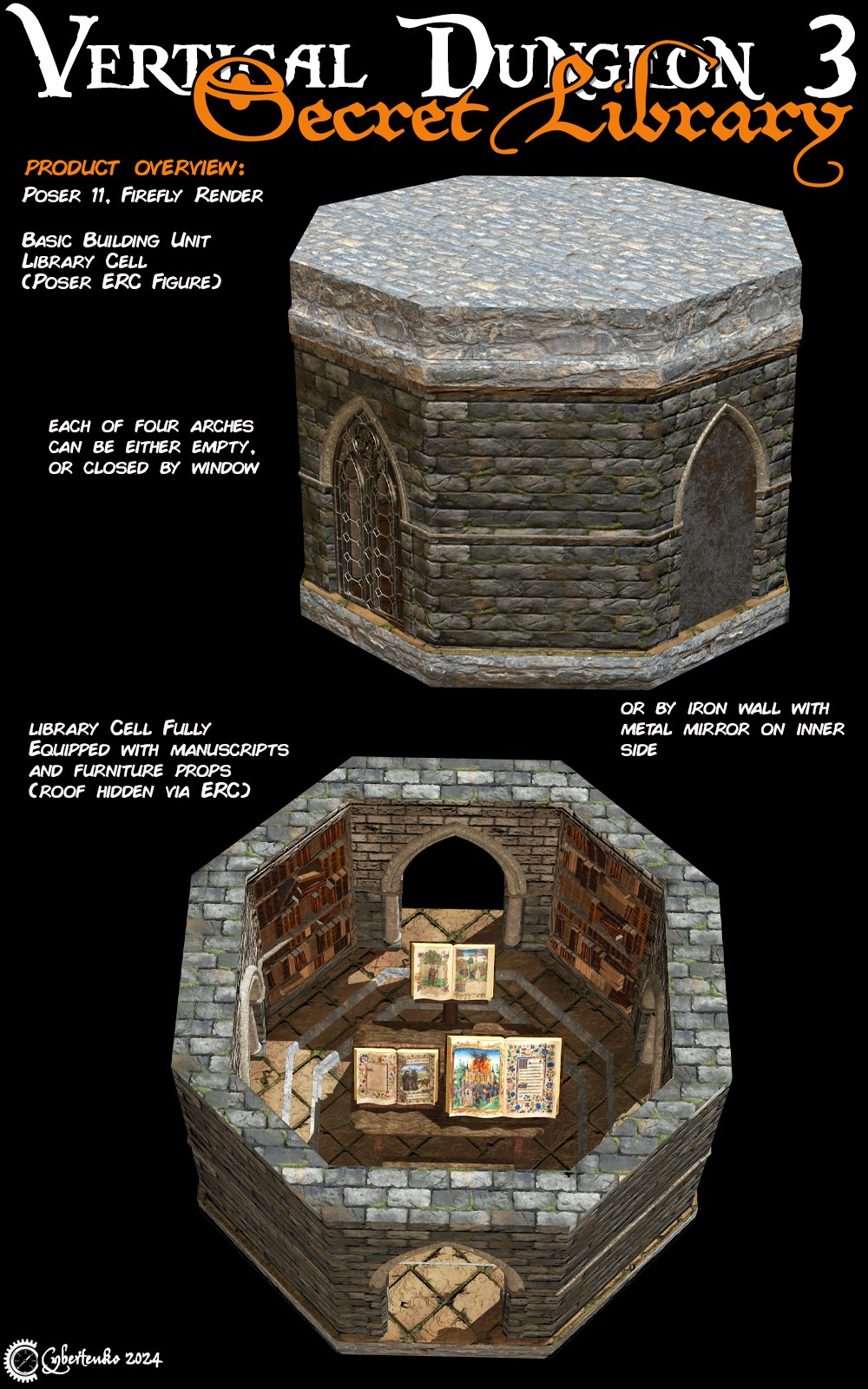 Vertical Dungeon 3 - Secret Library by N/A
