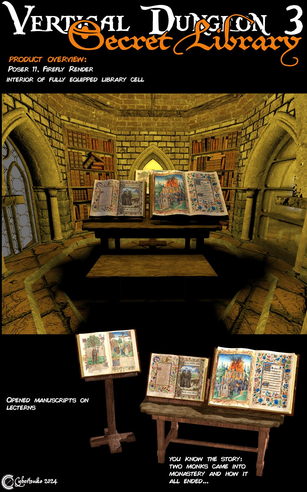 Vertical Dungeon 3 - Secret Library by N/A