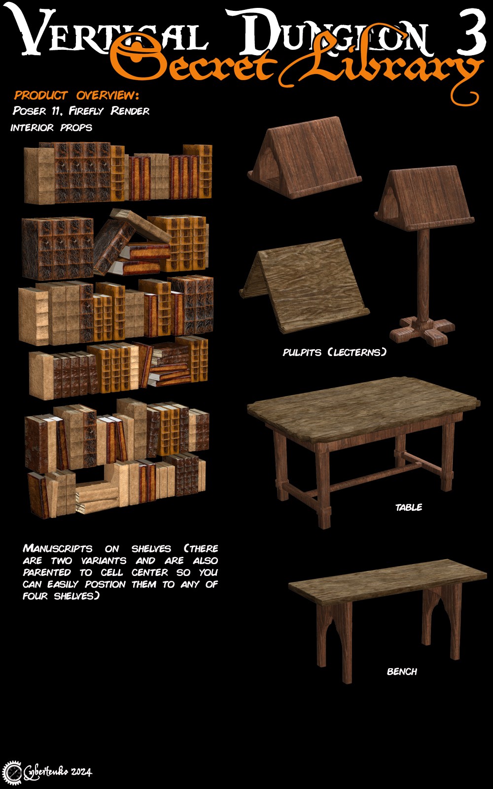 Vertical Dungeon 3 - Secret Library by N/A