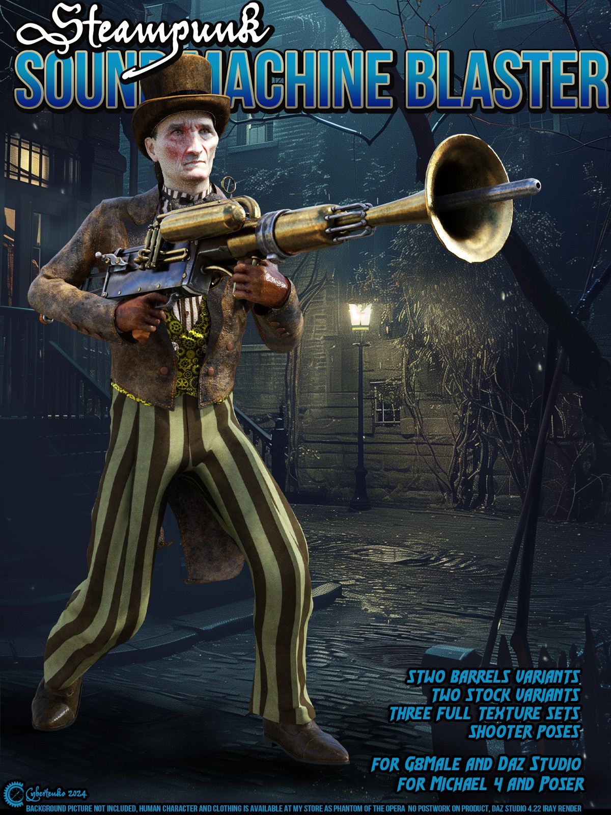 Steampunk Sound Machine Blaster by N/A