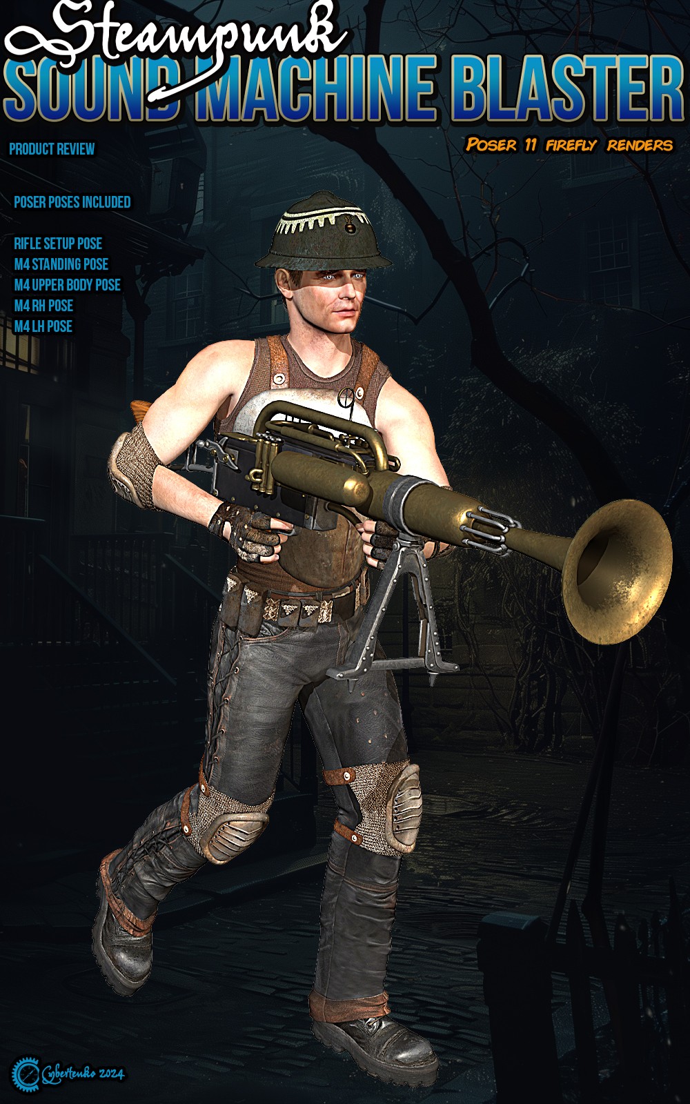 Steampunk Sound Machine Blaster by N/A