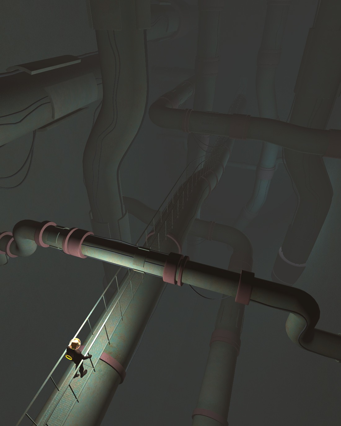 Giant pipes for Poser by N/A