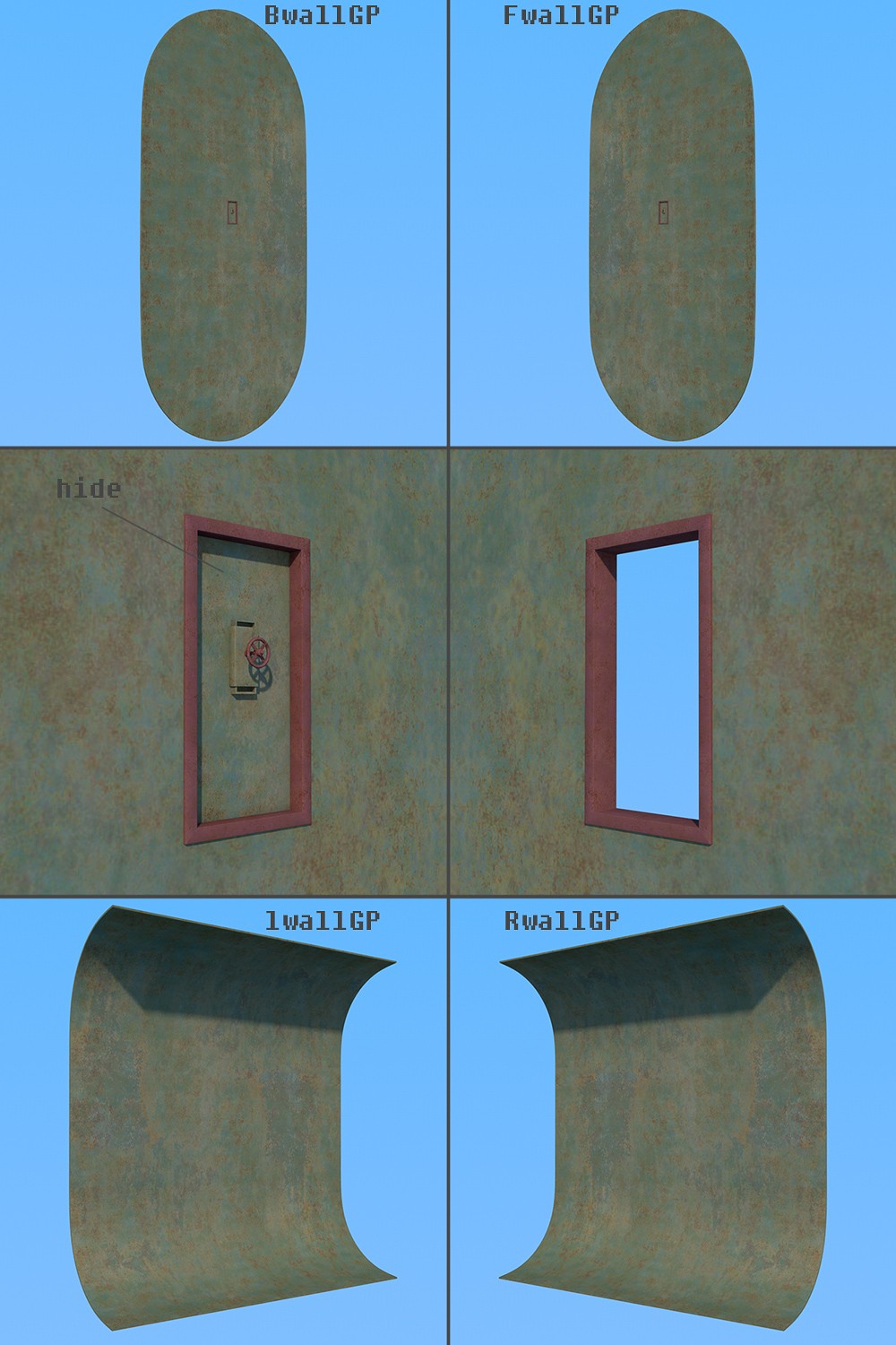 Giant pipes for Poser by N/A