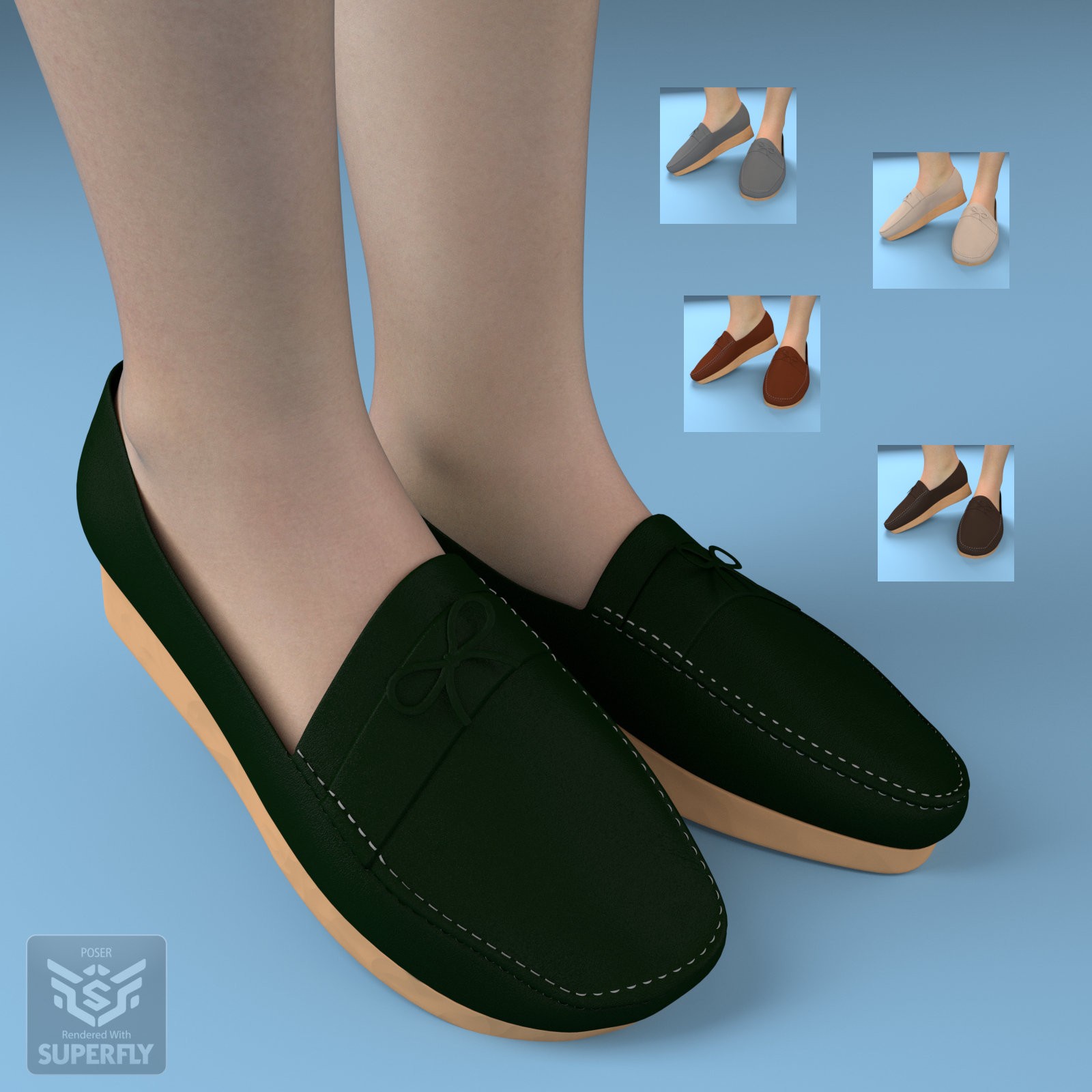 Loafers for La Femme 2 by N/A
