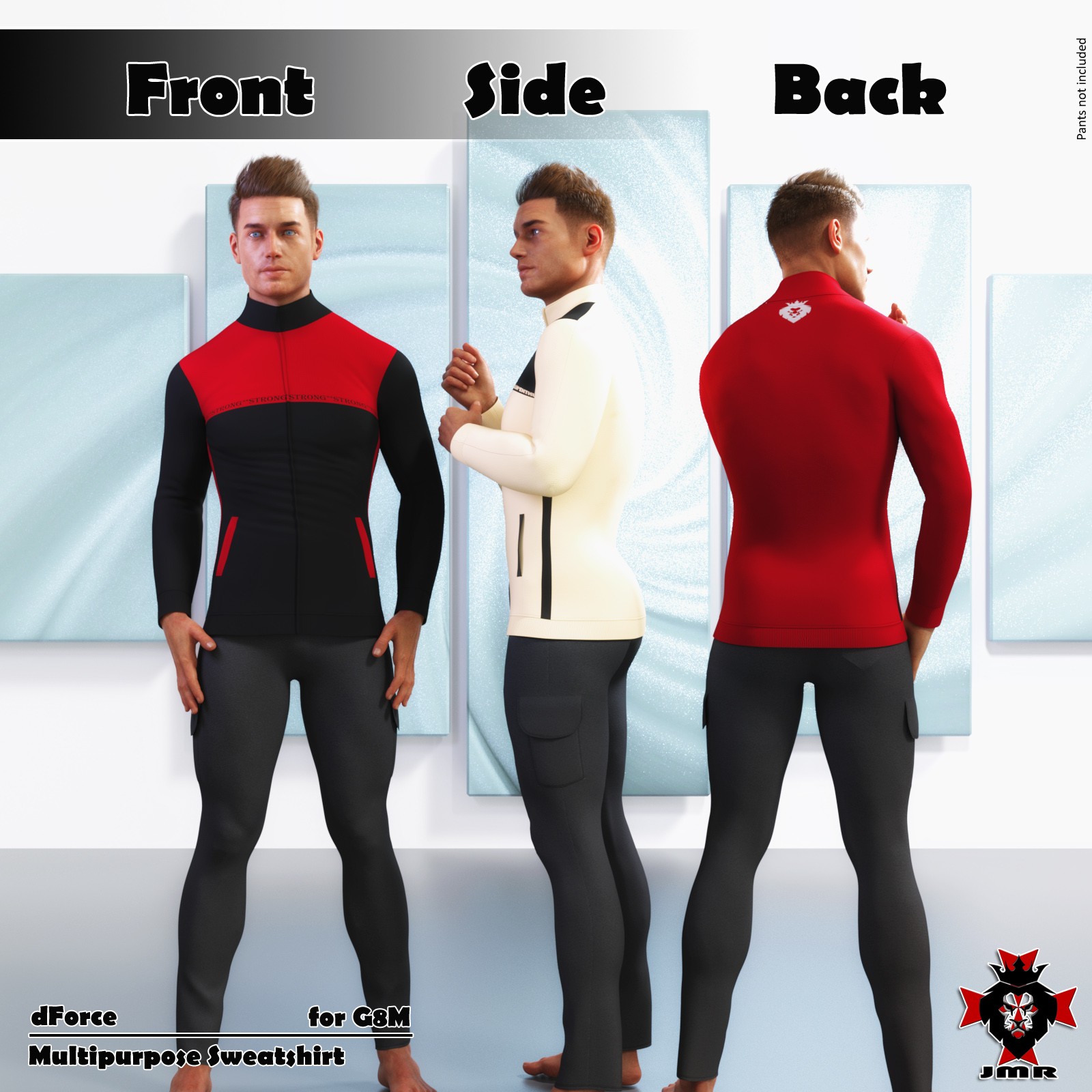 JMR dForce Multipurpose Sweatshirt G8M by N/A