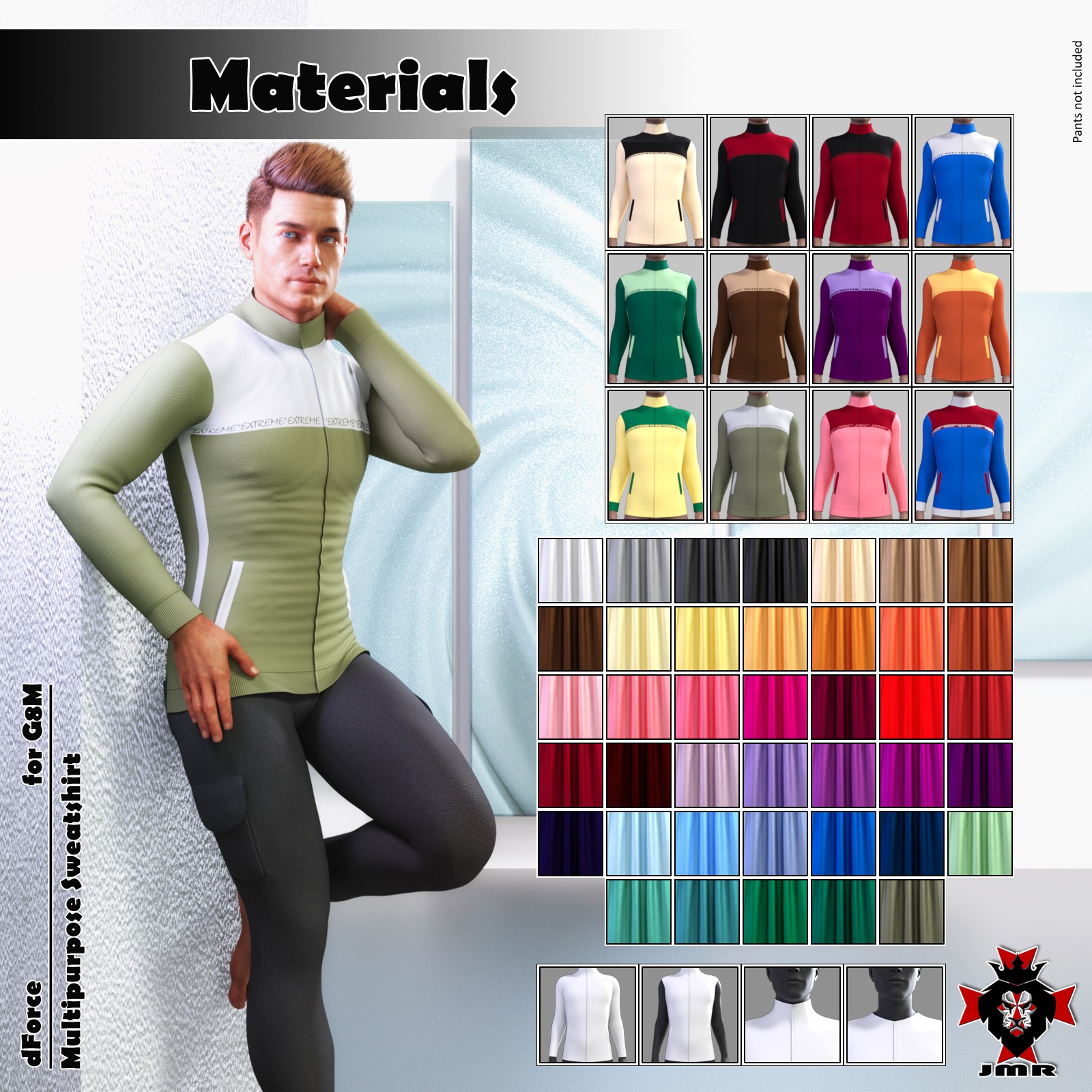 JMR dForce Multipurpose Sweatshirt G8M by N/A