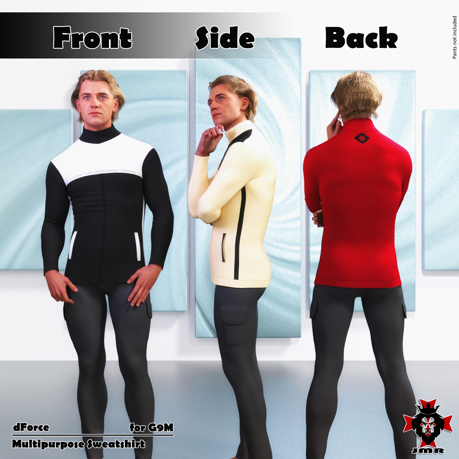 JMR dForce Multipurpose Sweatshirt G9M by N/A