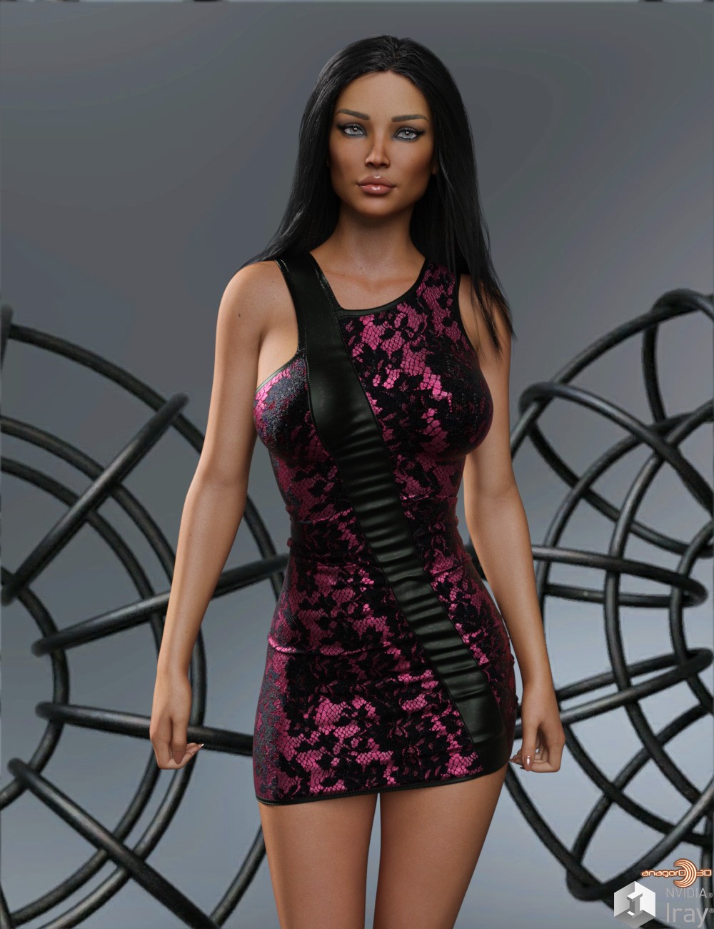VERSUS - dForce Amanda Dress for G8F & G8.1F and G9 by N/A