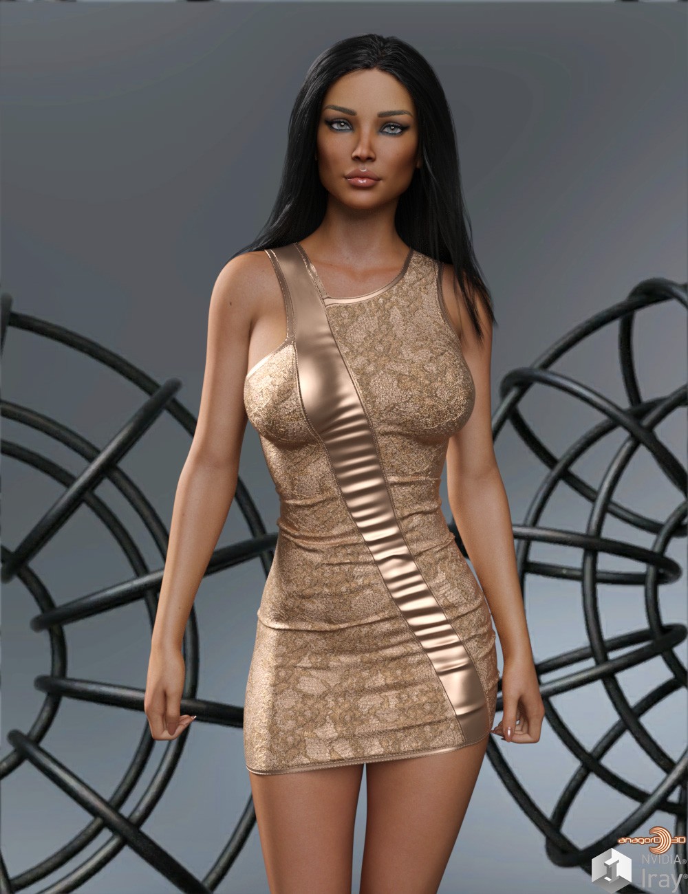 VERSUS - dForce Amanda Dress for G8F & G8.1F and G9 by N/A