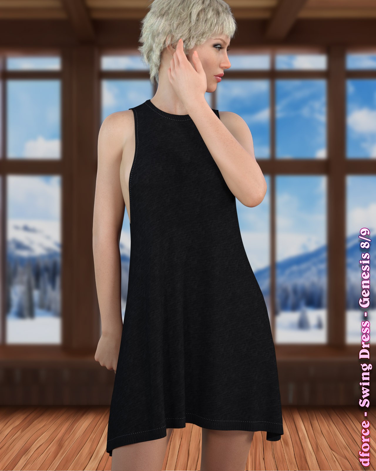 dforce - Swing Dress - Genesis 8/9 by N/A