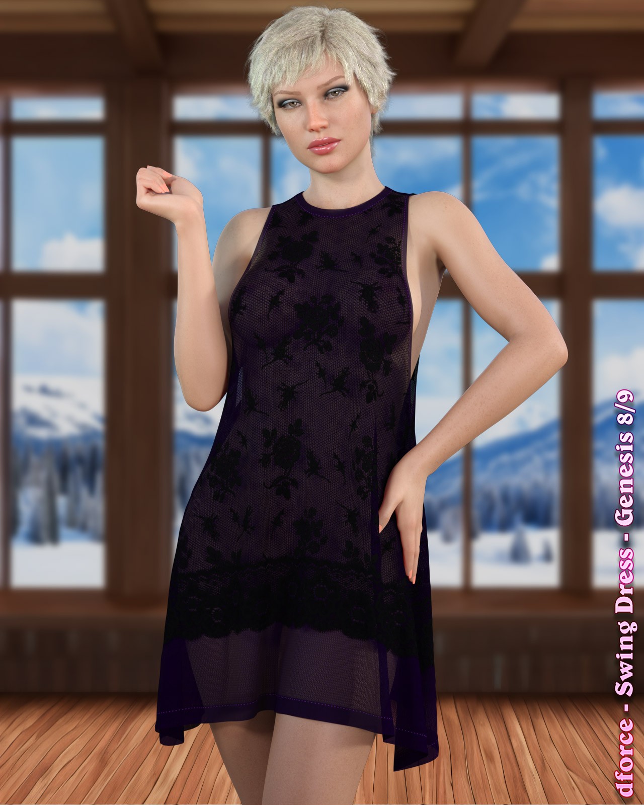 dforce - Swing Dress - Genesis 8/9 by N/A