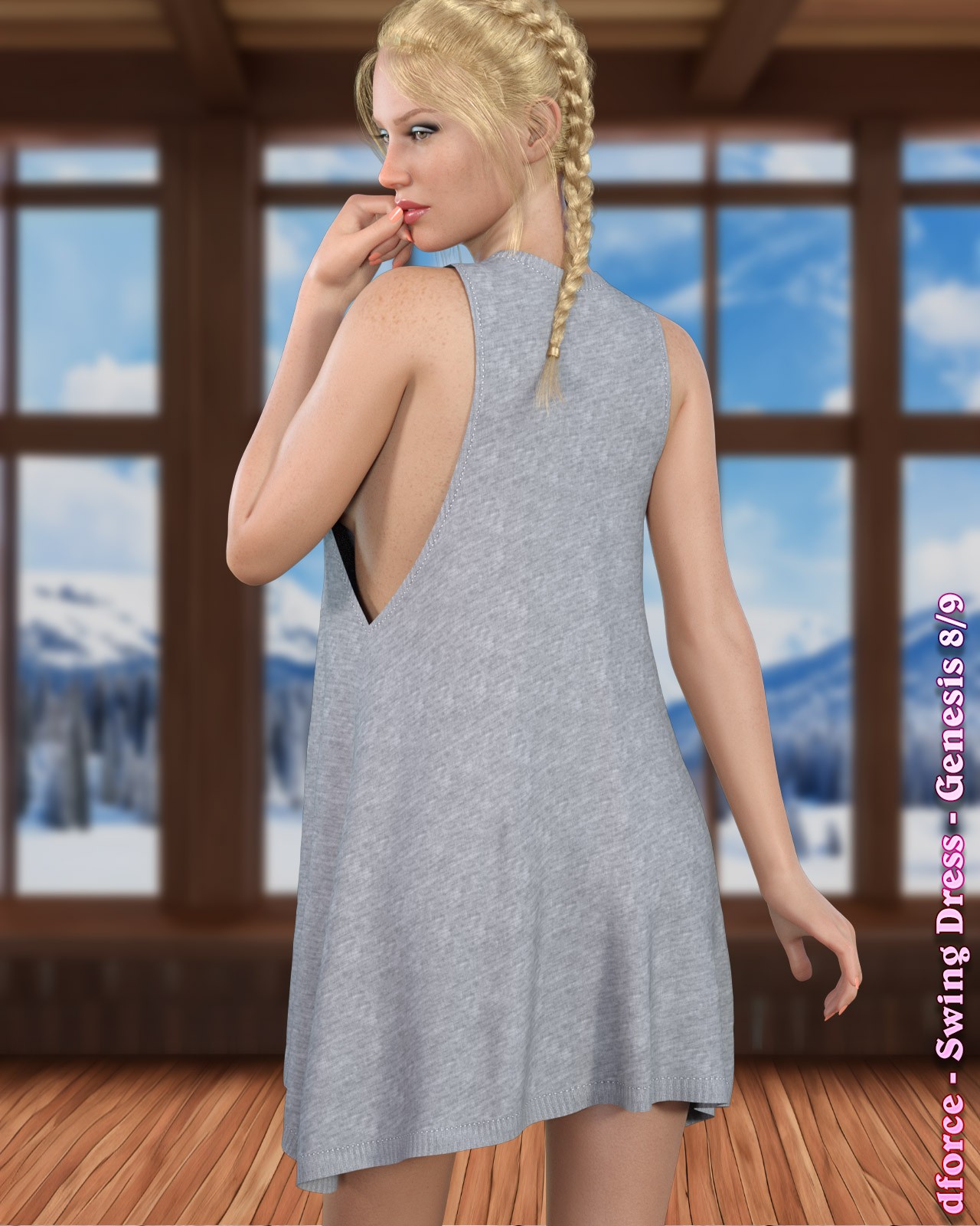 dforce - Swing Dress - Genesis 8/9 by N/A
