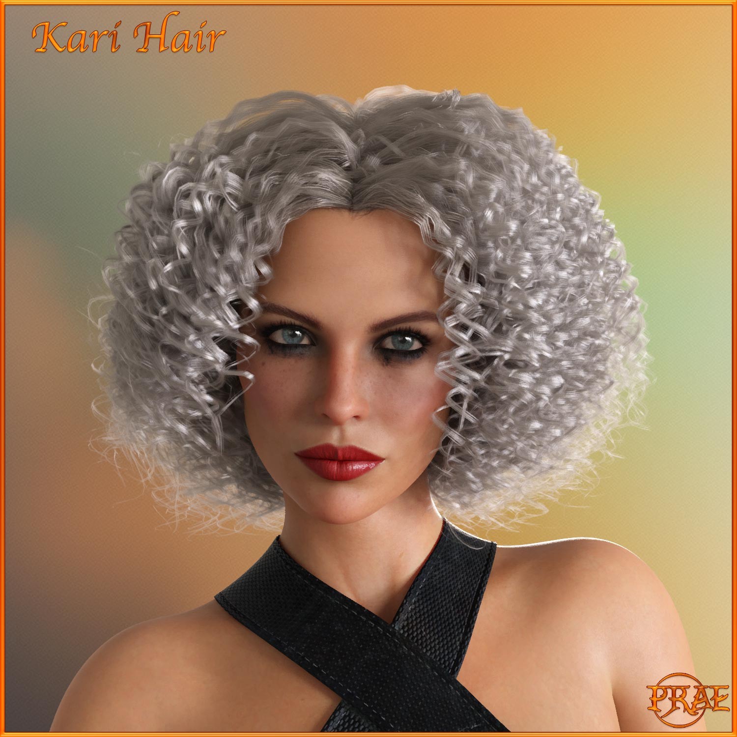 Prae-Kari Hair For G8/G9 Daz by N/A