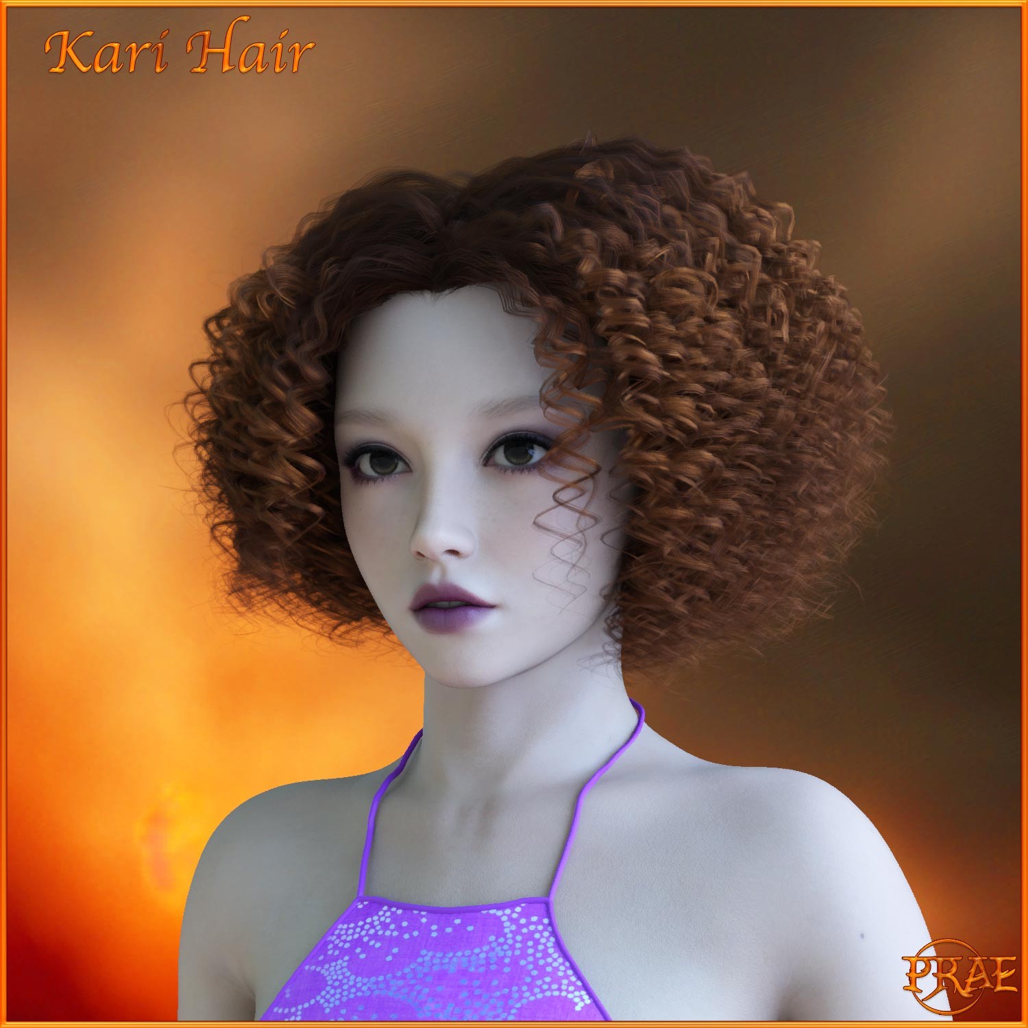 Prae-Kari Hair For G8/G9 Daz by N/A
