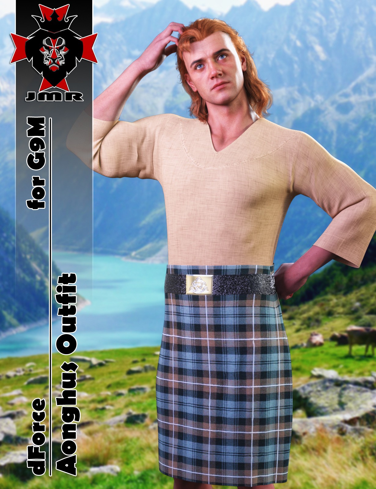 JMR dForce Aonghus Outfit G9M by N/A