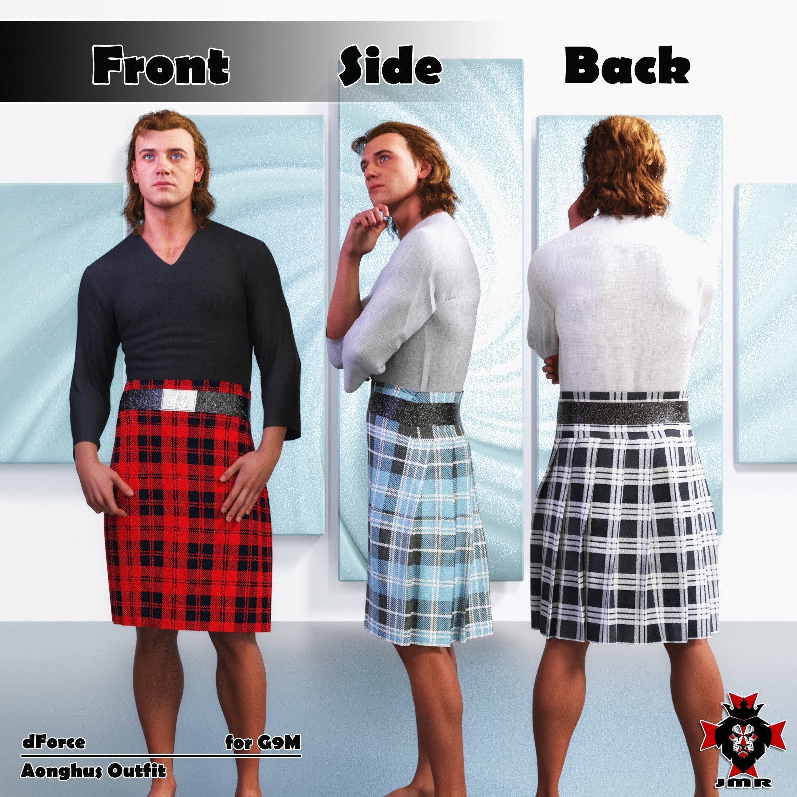 JMR dForce Aonghus Outfit G9M by N/A