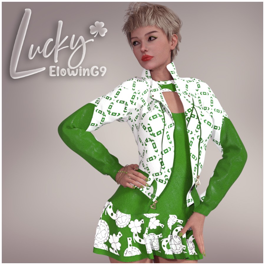 Lucky Elowin Outfit G9F by N/A